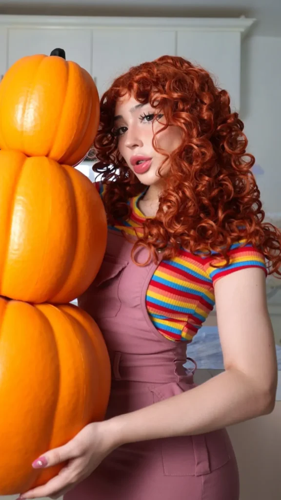 Hannapunzel beautiful pic with curly hair