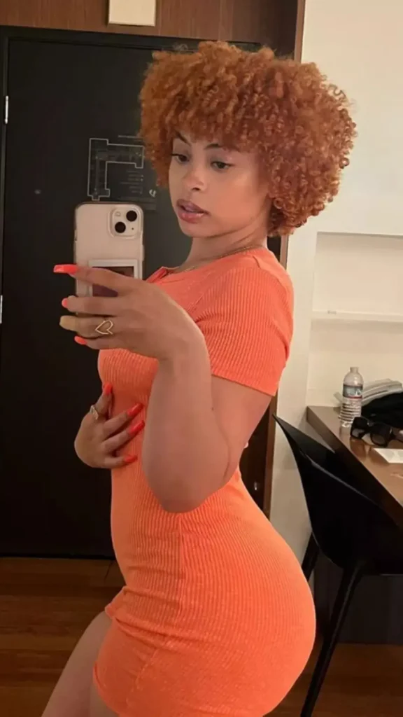 ice spice mirror selfie for erome fans